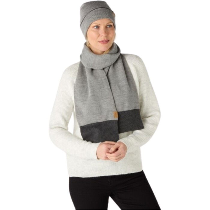 2024 Musto Conjunto De Gorro Y Bufanda 86123 - Grey Melange